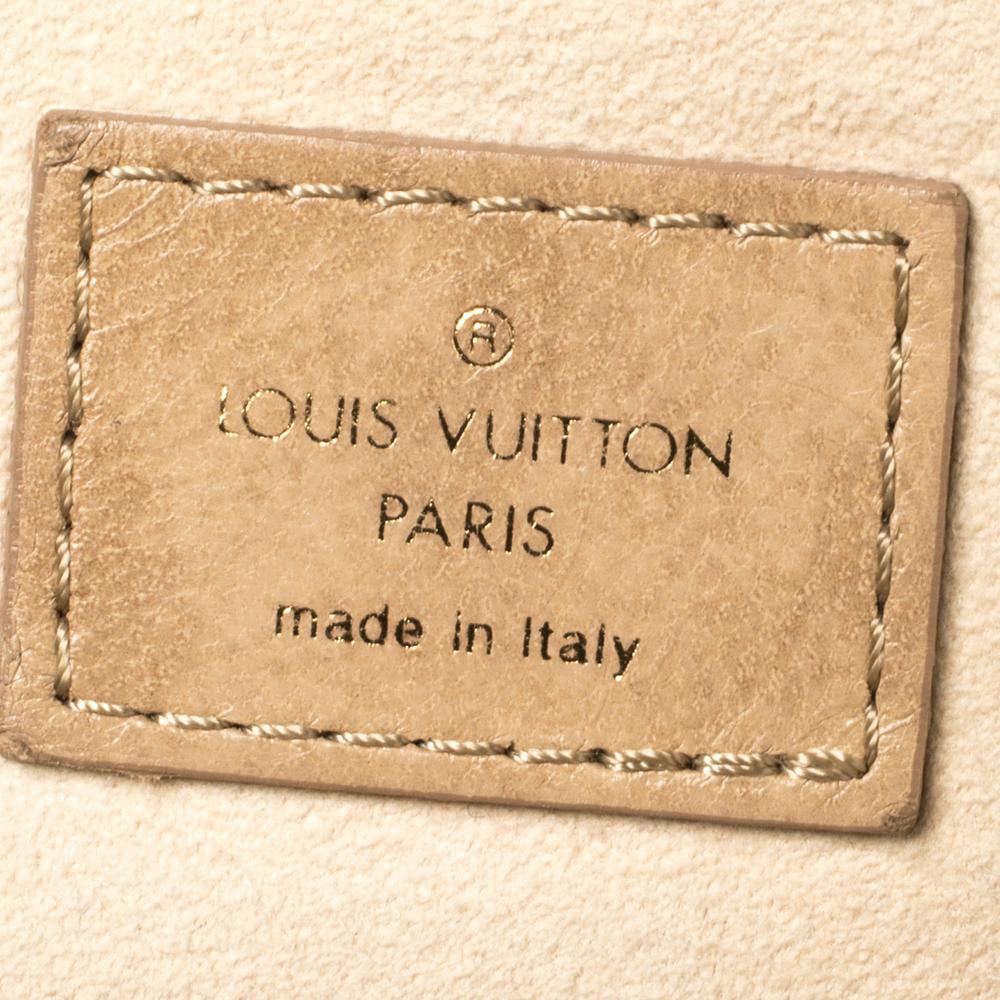 Louis Vuitton Ecru Monogram Leather Limited Edition Olympe Nimbus PM Bag 1