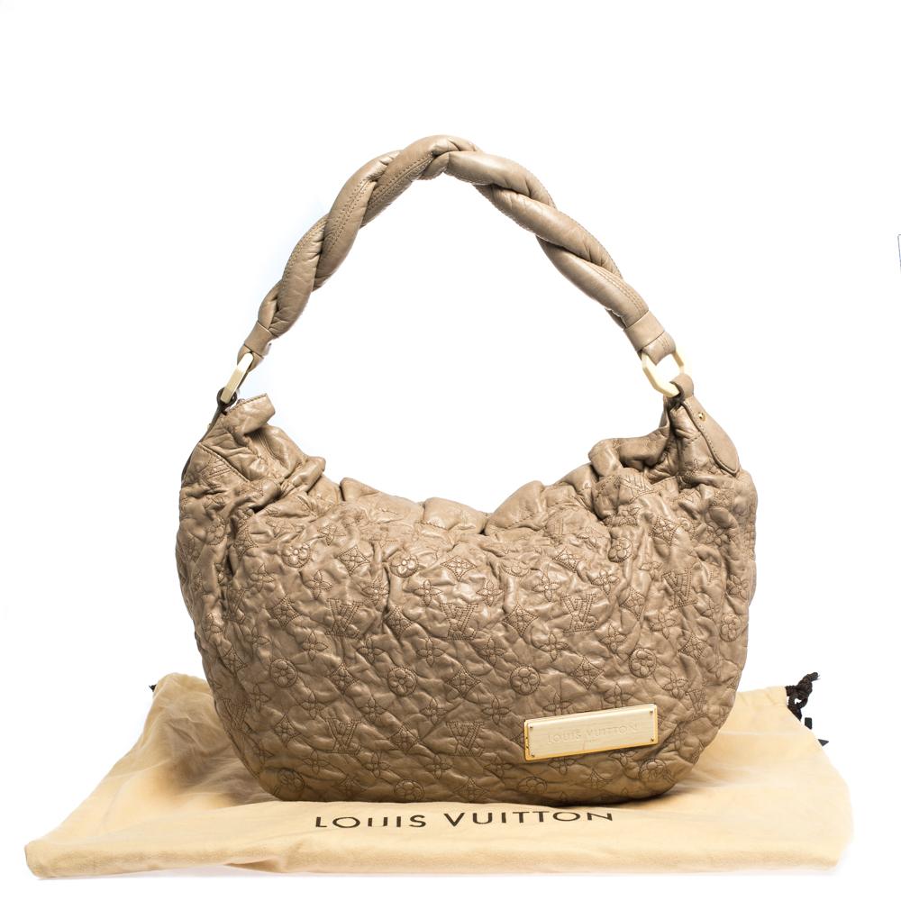 Louis Vuitton Ecru Monogram Leather Olympe Nimbus GM Bag 4