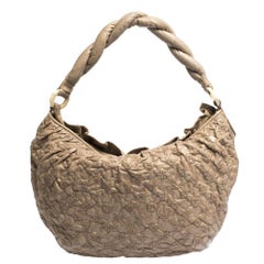 Louis Vuitton Ecru Monogram Leather Olympe Nimbus GM Bag