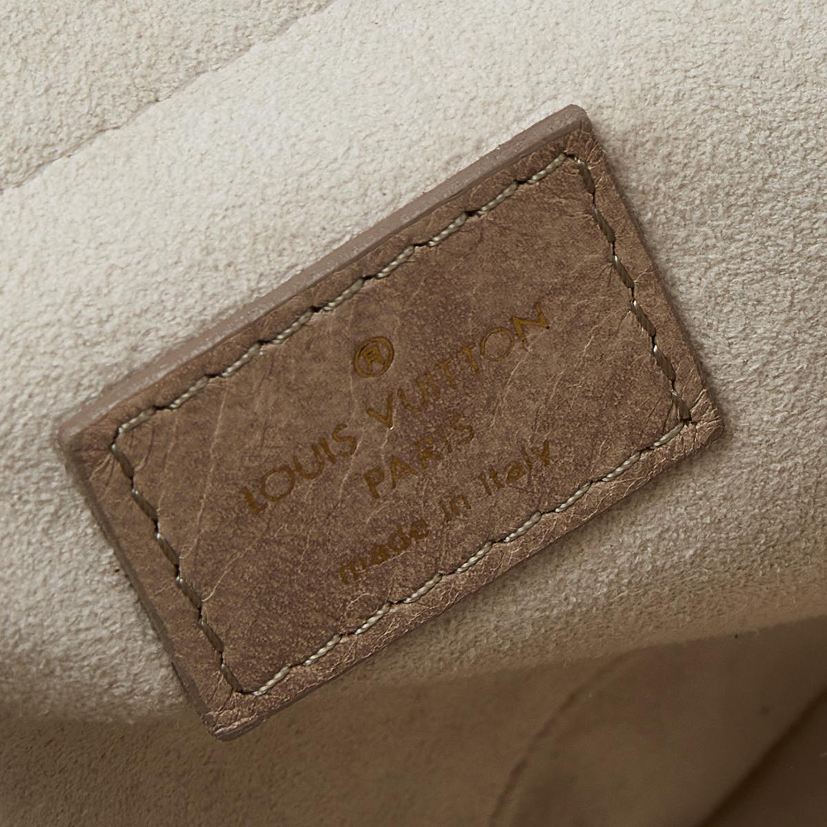 Louis Vuitton Ecru Monogram Leather Olympe Nimbus PM Bag 2