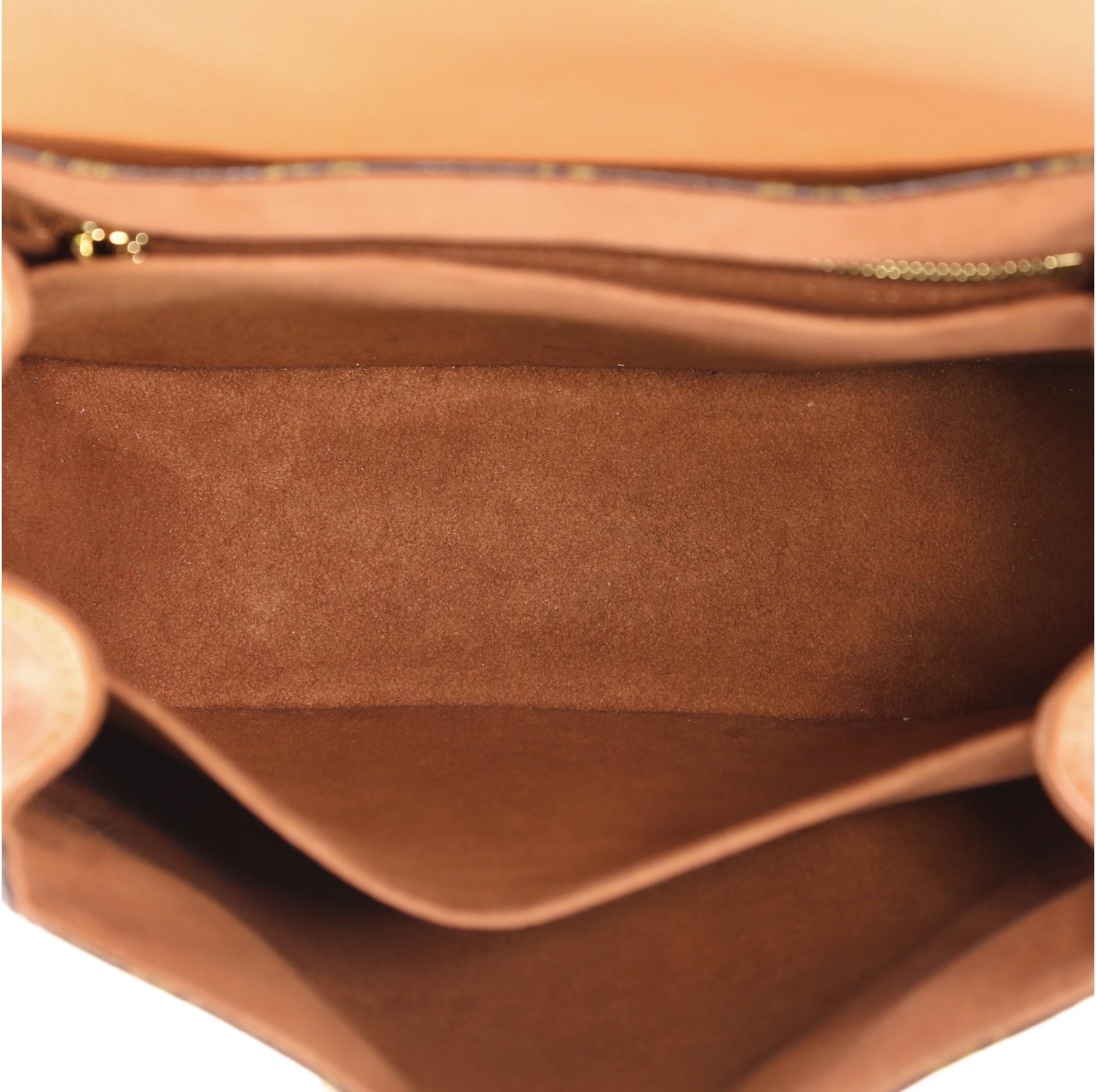 Louis Vuitton Eden Handbag Monogram Canvas MM In Good Condition In NY, NY