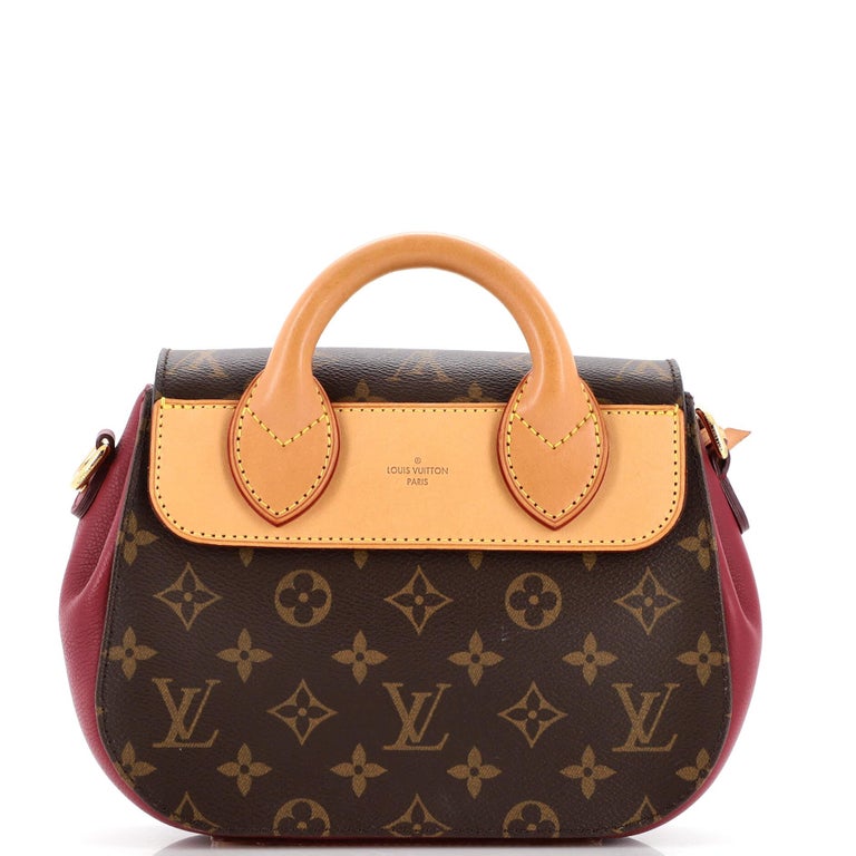 Louis Vuitton Eden PM Monogram Canvas Shoulder Bag Brown