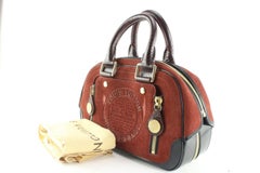 Louis Vuitton Edition Brun Suede Havane Stamped Trunk PM 8LV525C