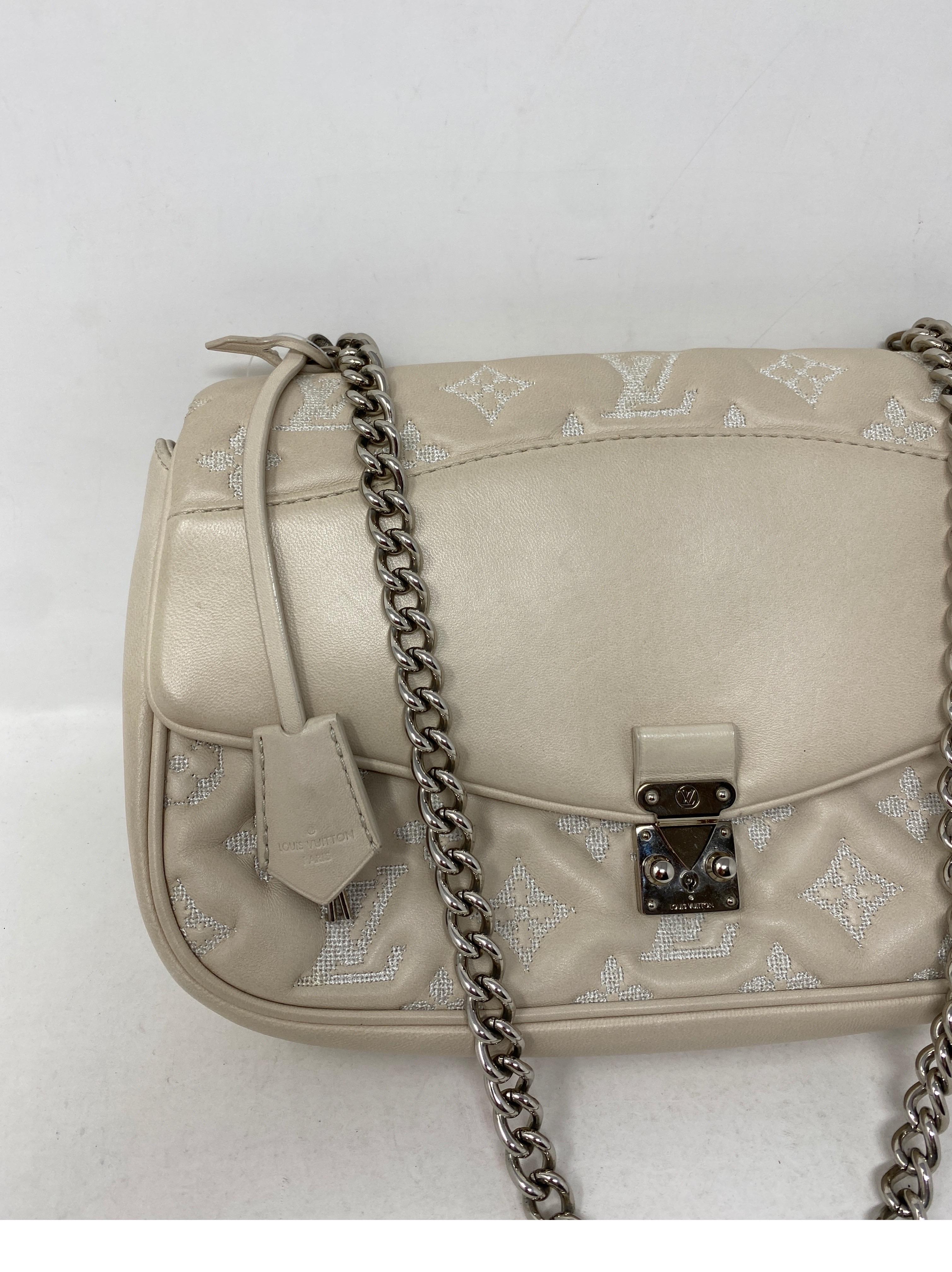 Brown Louis Vuitton Eimpreinte Leather Bag 