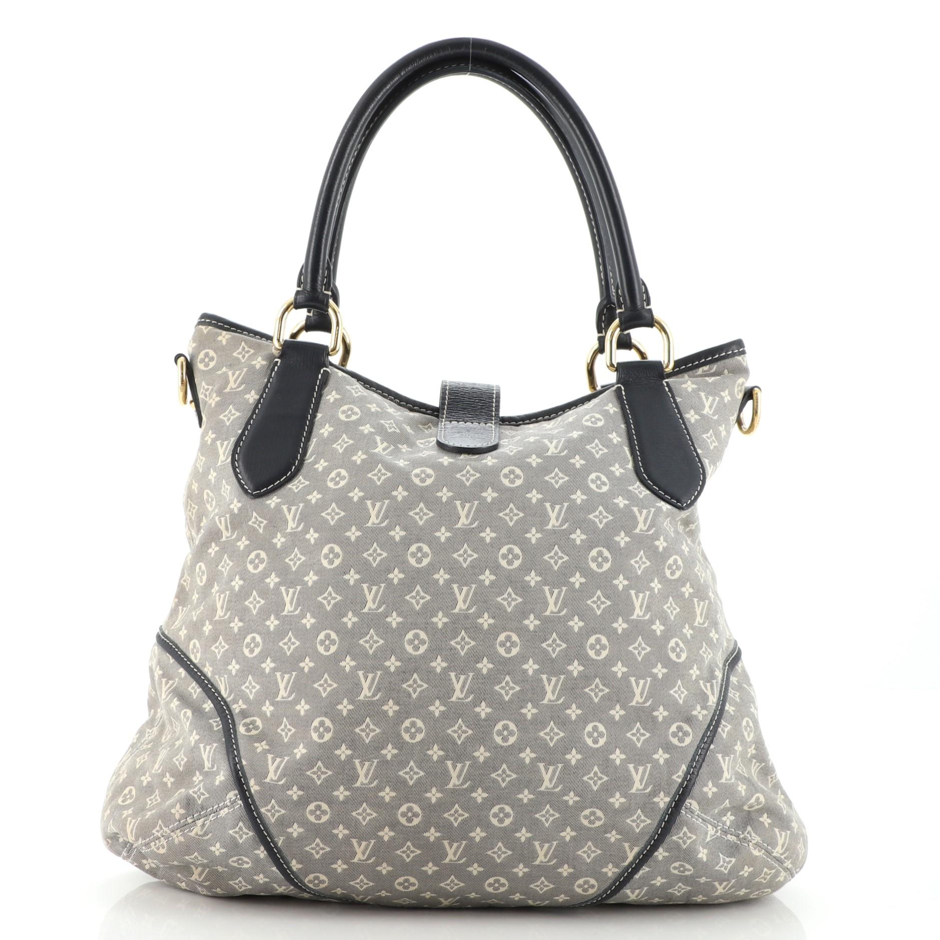 Gray Louis Vuitton Elegie Handbag Monogram Idylle