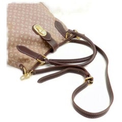 Louis Vuitton Elegie Mini Lin with Strap 872877 Bordeaux Monogram Idylle