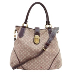 Louis Vuitton Elegie Mini Lin with Strap 872877 Bordeaux Monogram Idylle