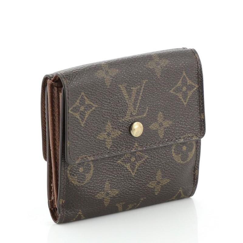 Louis Vuitton Monogram Elise Wallet - 3 For Sale on 1stDibs