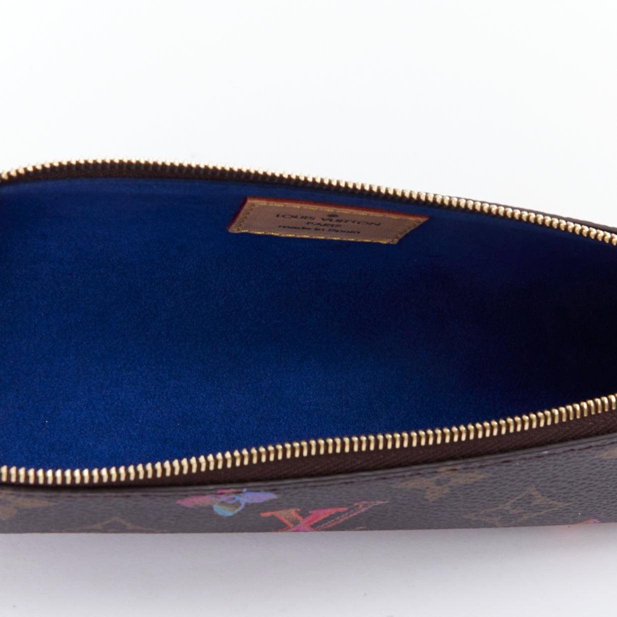 LOUIS VUITTON Elizabeth colorful LV monogram canvas pencil case 3