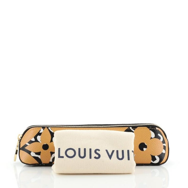 Louis Vuitton Elizabeth Pencil Pouch Limited Edition Jungle Monogram Gian  at 1stDibs
