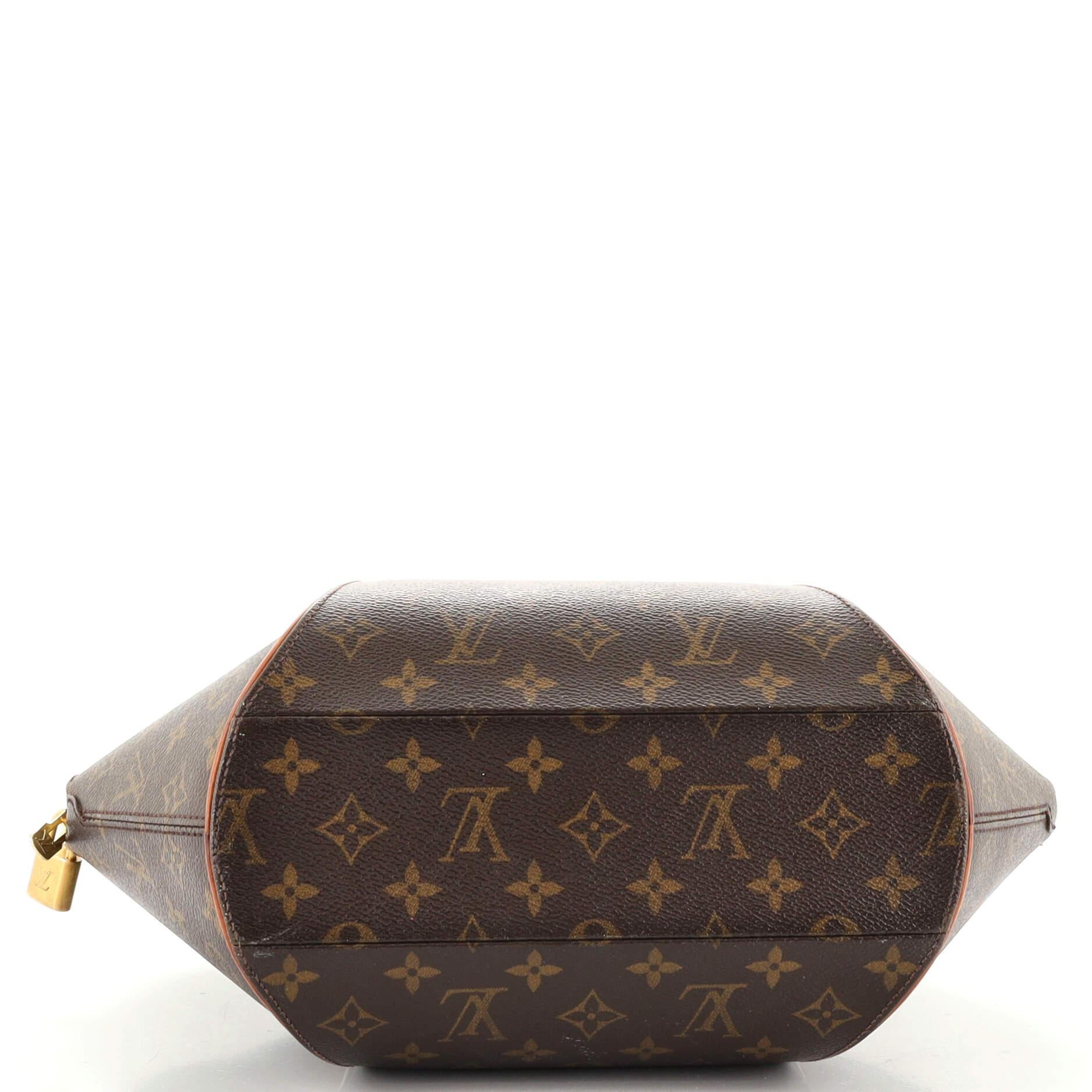 Louis Vuitton Ellipse Tasche Monogramm Segeltuch MM im Zustand „Relativ gut“ im Angebot in NY, NY