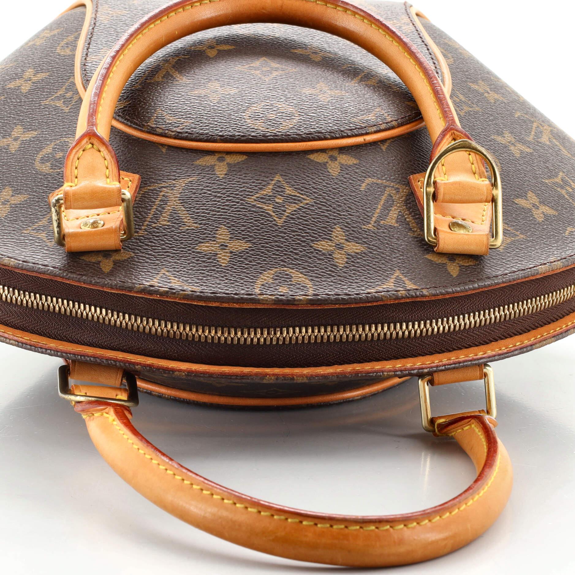 Gray Louis Vuitton Ellipse Bag Monogram Canvas PM