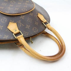 Louis Vuitton Ellipse Monogram Mm Bowler 868729 Brown Coated Canvas Satchel