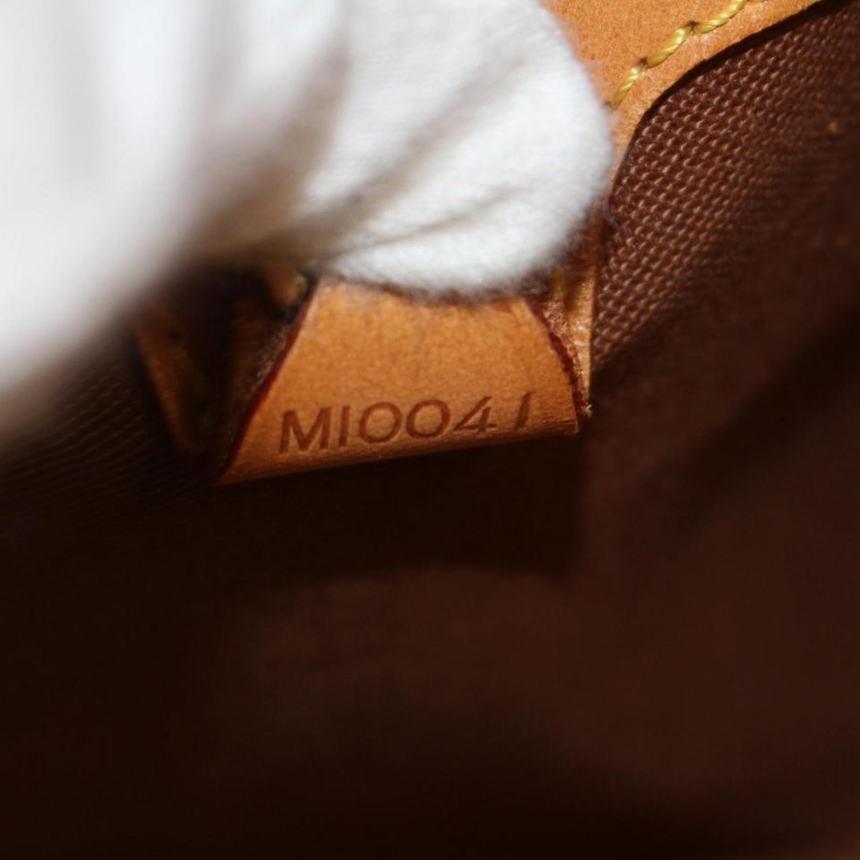 Black Louis Vuitton Ellipse Monogram Mm Bowler 868729 Brown Coated Canvas Satchel For Sale