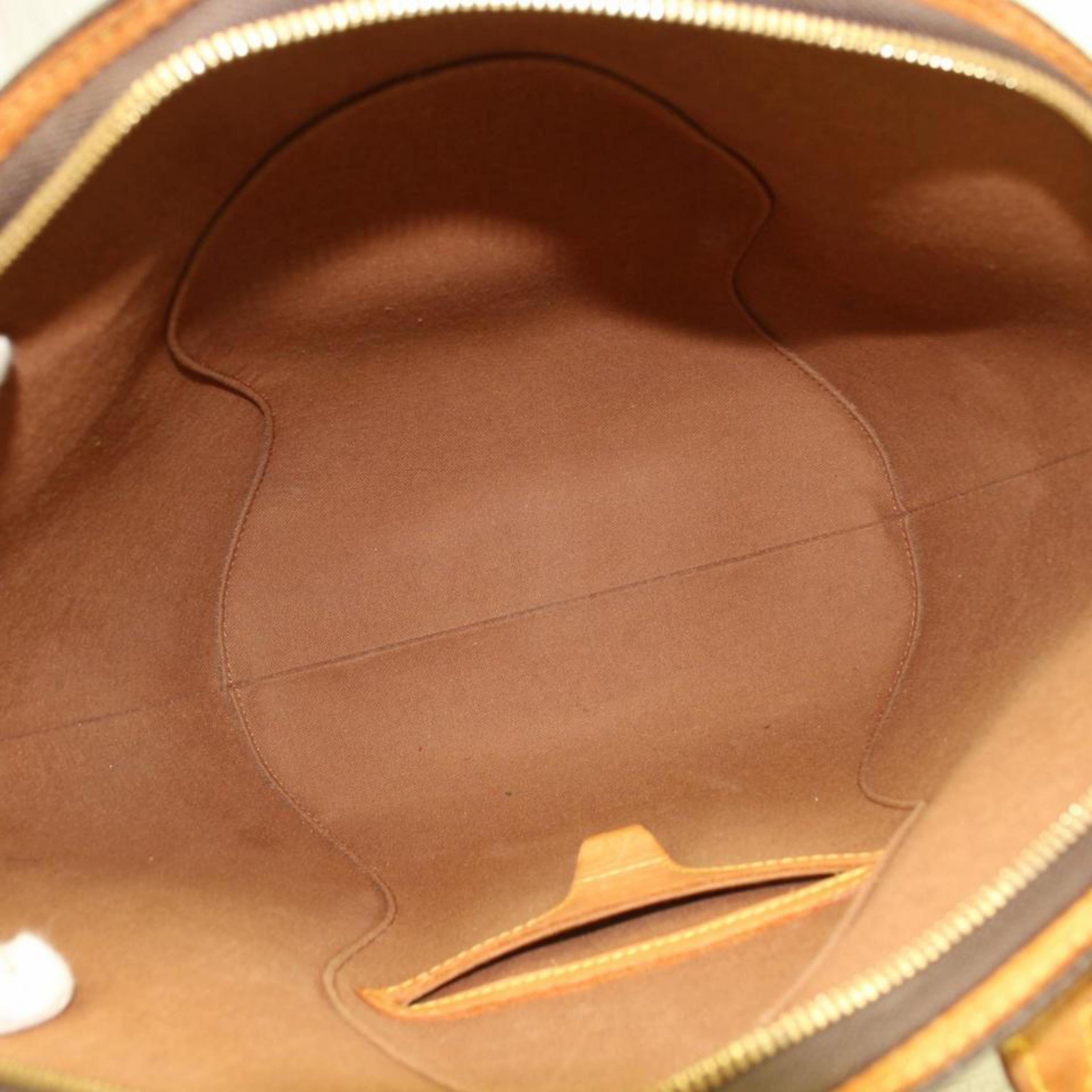 Louis Vuitton Ellipse Monogram Mm Seashell Bowler 868973 Brown Coated Canvas Sat For Sale 5