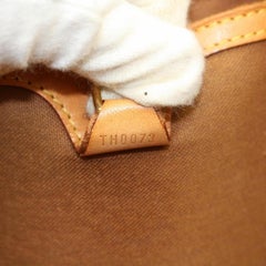 Louis Vuitton Ellipse Monogram Mm Seashell Bowler 868973 Brown Coated Canvas Sat