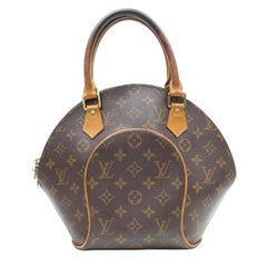 Louis Vuitton Ellipse Monogram Pm 869481 Brown Coated Canvas Satchel