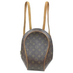 Vintage Louis Vuitton Ellipse Monogram Sac A 870378 Brown Coated Canvas Backpack