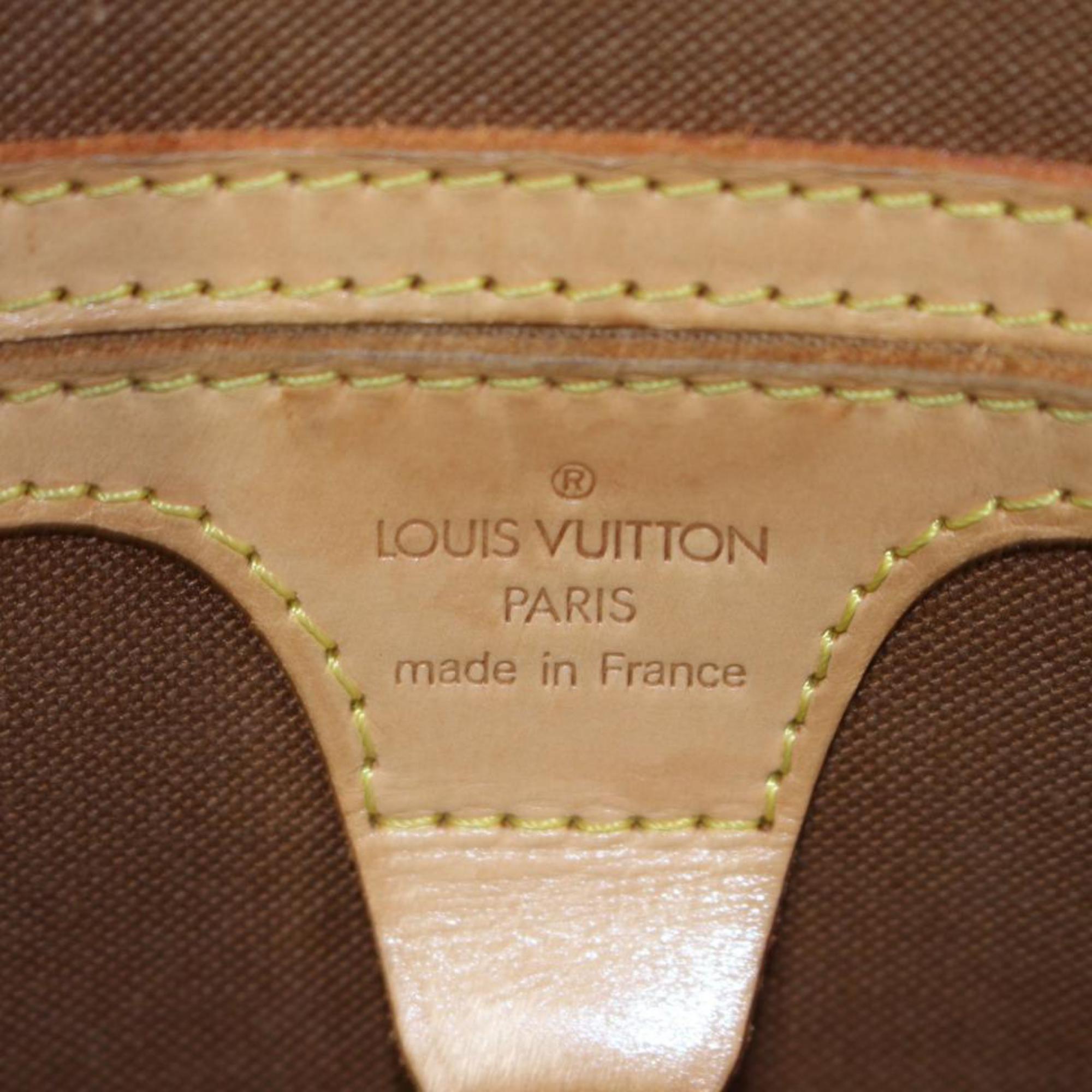 Louis Vuitton Ellipse (Ultra Rare)  Gm 867121 Brown Coated Canvas Shoulder Bag For Sale 1