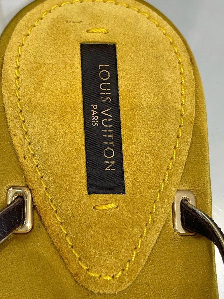 Louis Vuitton Embellished Gladiator Sandals For Sale 3