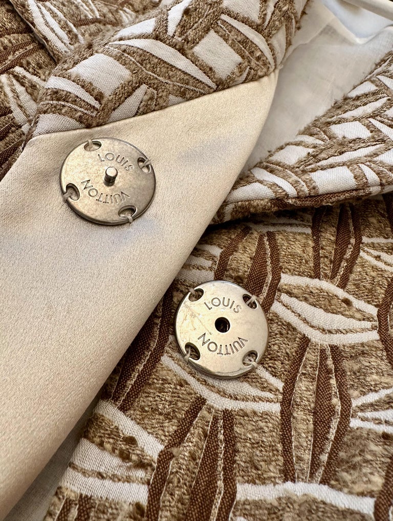 Giacca Louis Vuitton con paillettes e frange ricamate in vendita