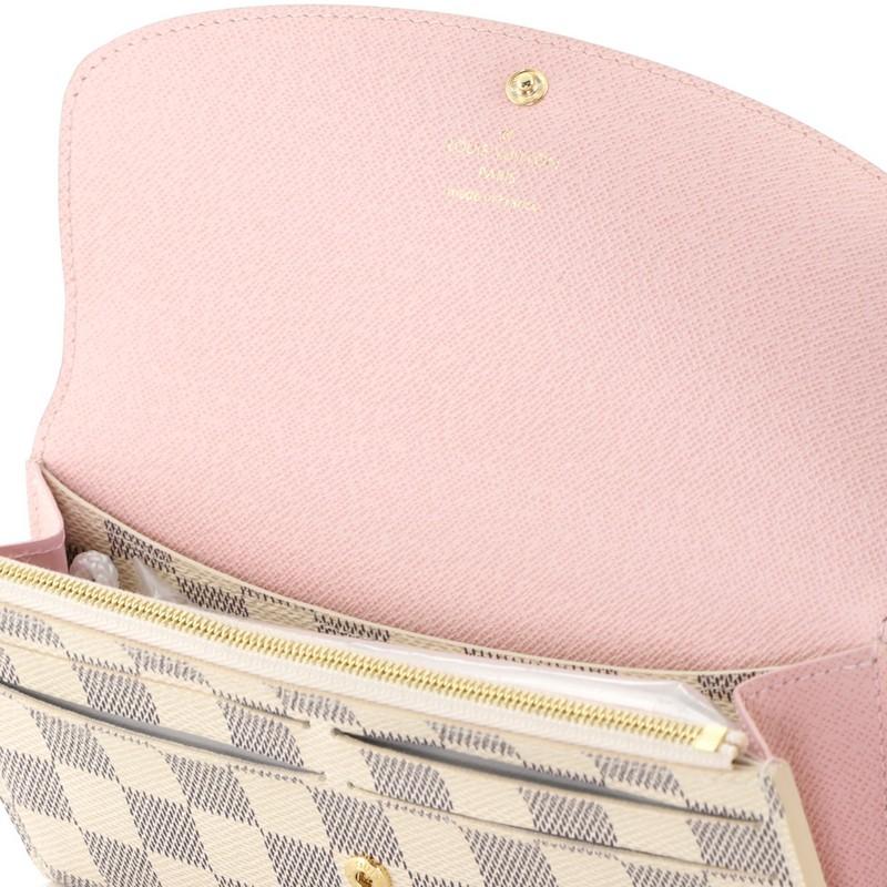 Louis Vuitton Emilie Wallet Damier 1