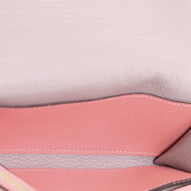 Pink Louis Vuitton Emilie Wallet Monogram Empreinte Leather