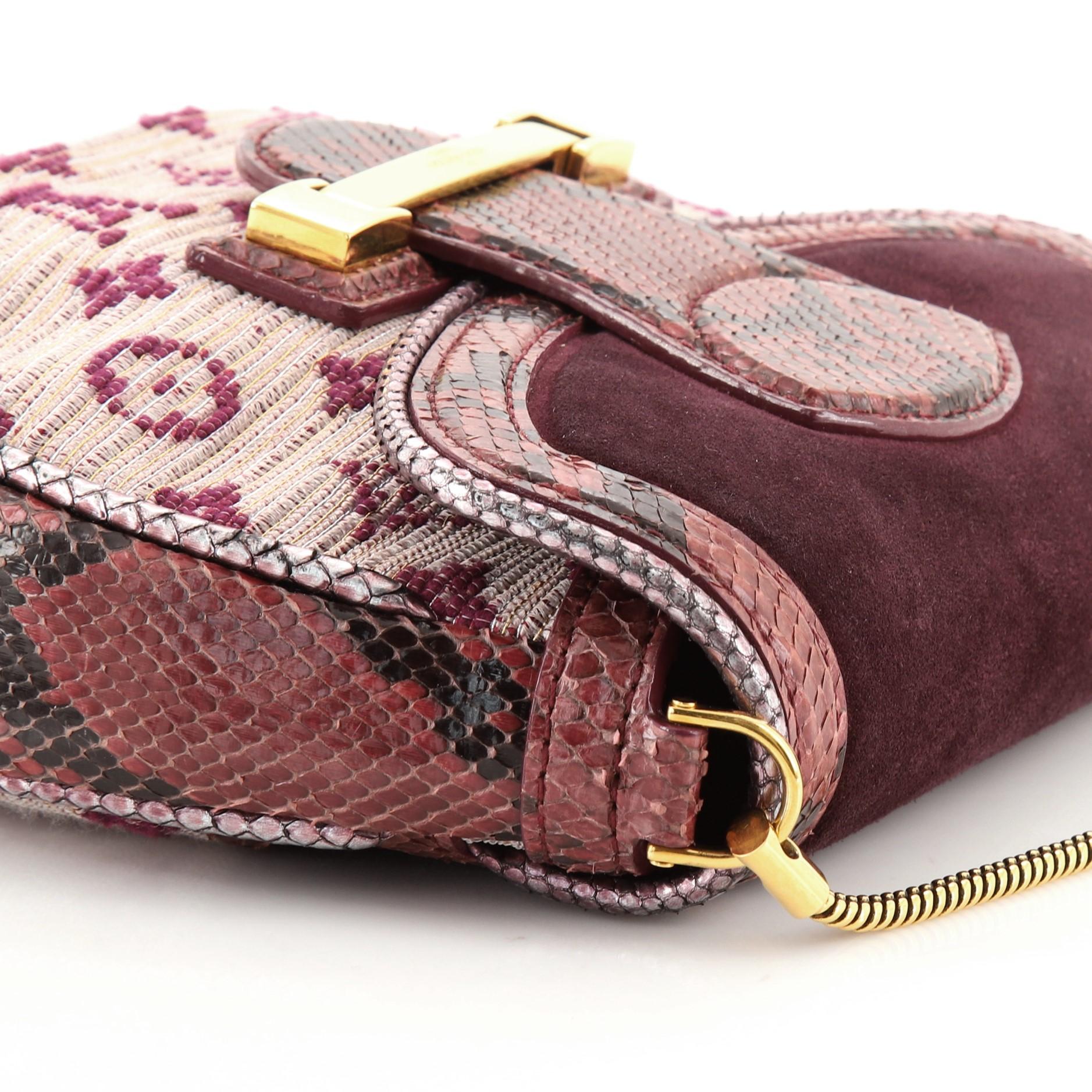 Louis Vuitton Empire Ponant Bag Monogram Jacquard with Suede and Python 1