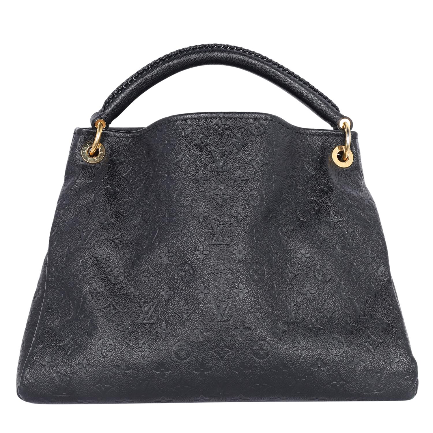 Louis Vuitton Empreinte Artsy MM Black Infini Monogram Shoulder Hobo Bag 6
