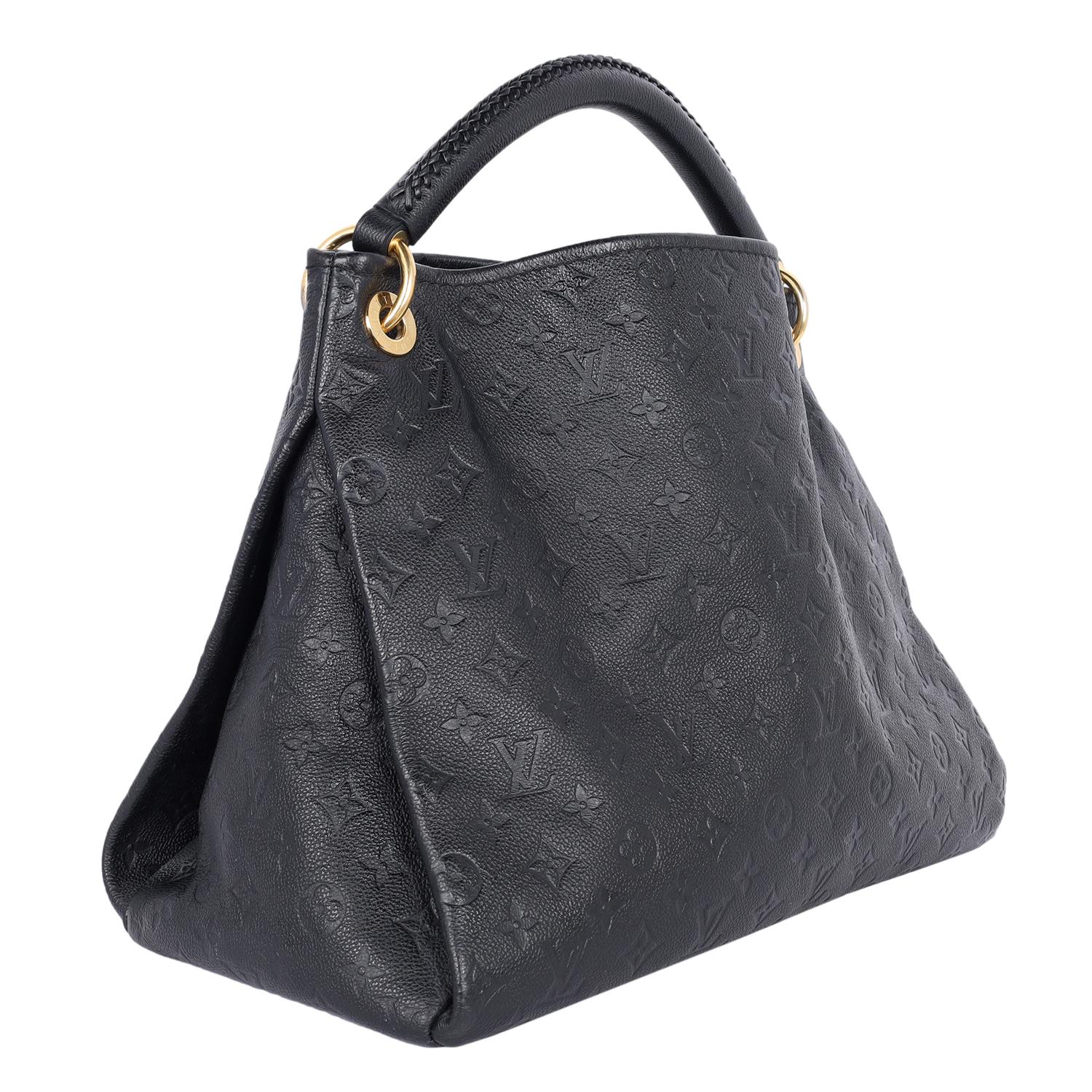 Louis Vuitton Empreinte Artsy MM Black Infini Monogram Shoulder Hobo Bag 7