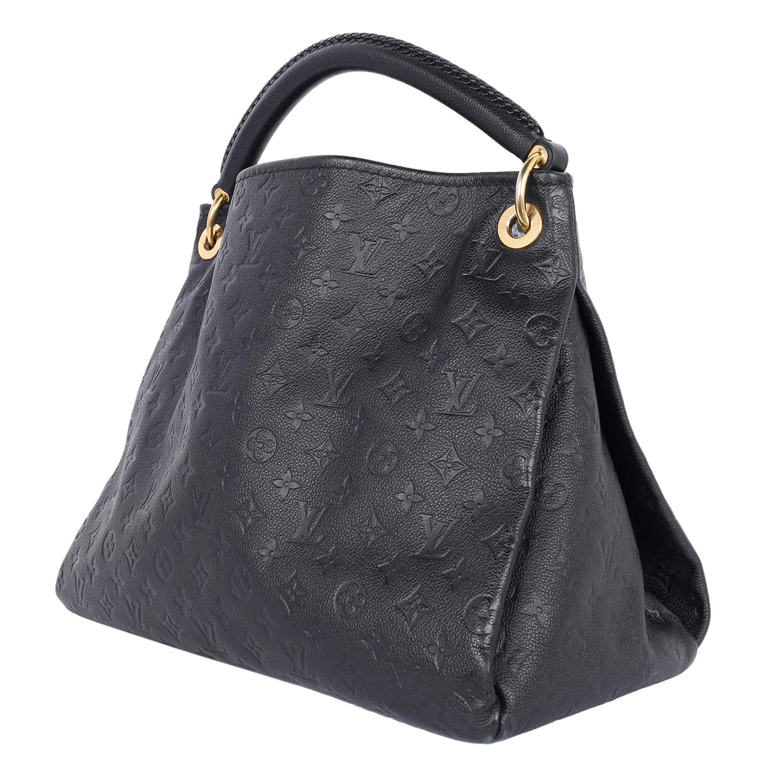 Louis Vuitton Empreinte Artsy MM Black Infini Monogram Shoulder Hobo Bag 8