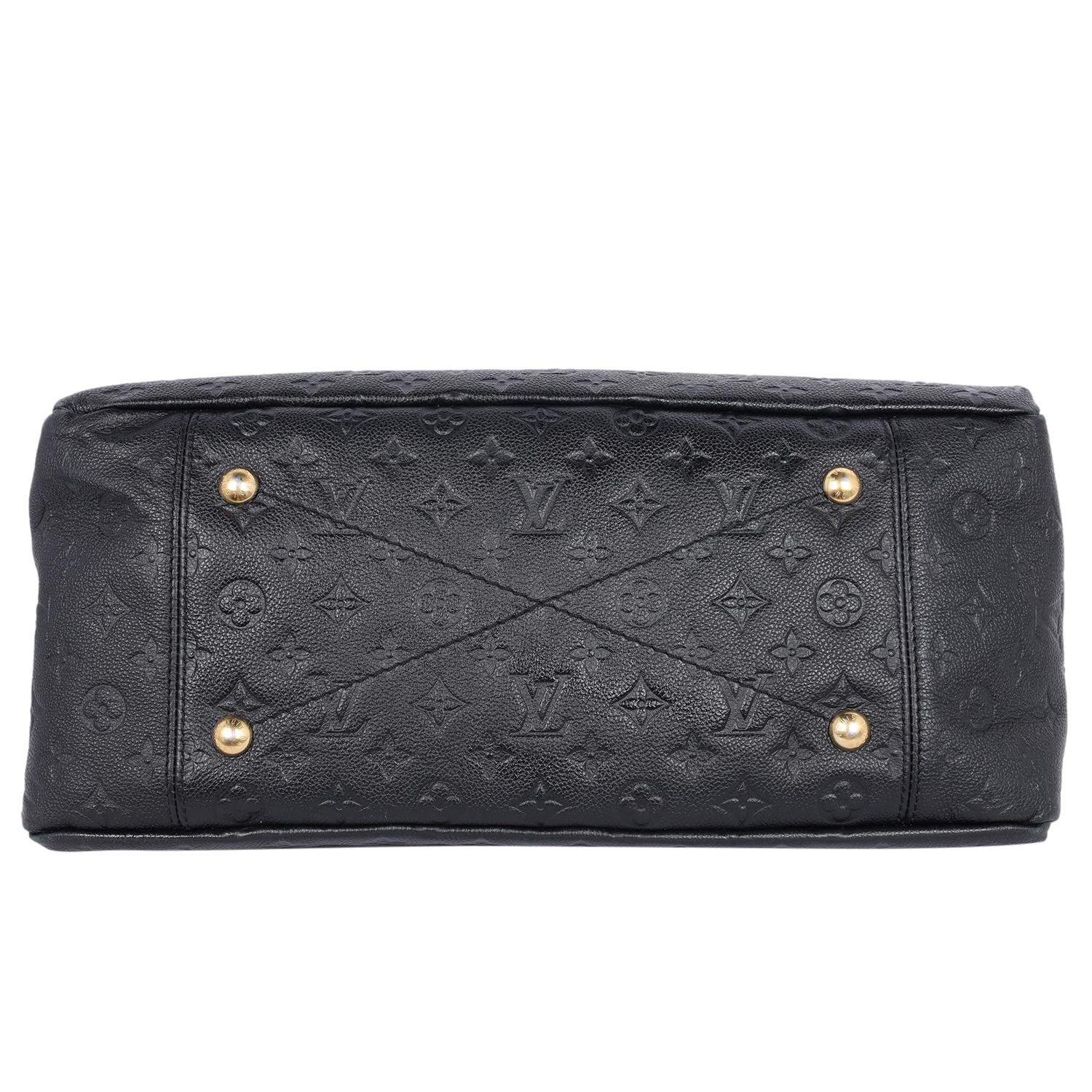 Louis Vuitton Empreinte Artsy MM Black Infini Monogram Shoulder Hobo Bag 9