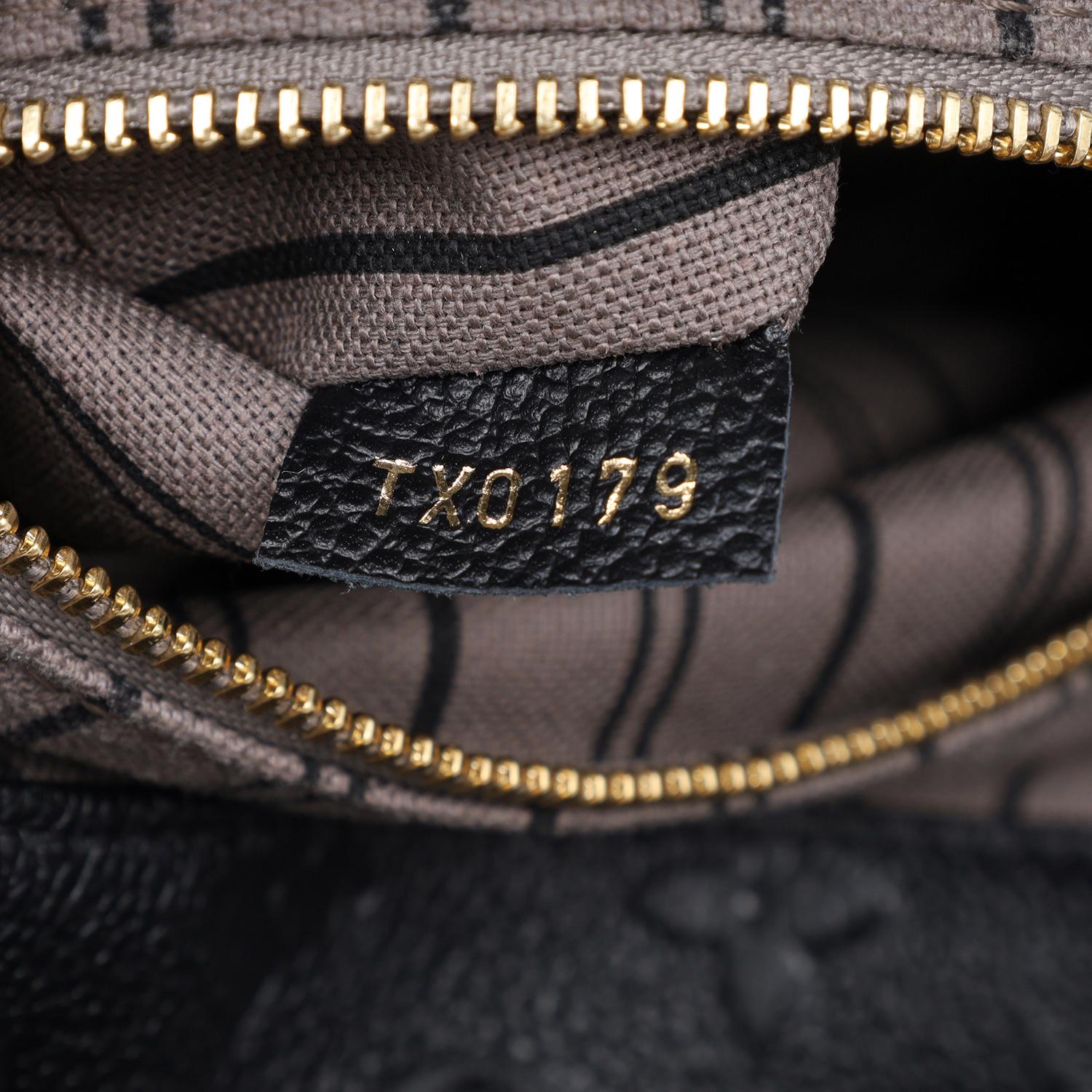 Louis Vuitton Empreinte Artsy MM Black Infini Monogram Shoulder Hobo Bag 1