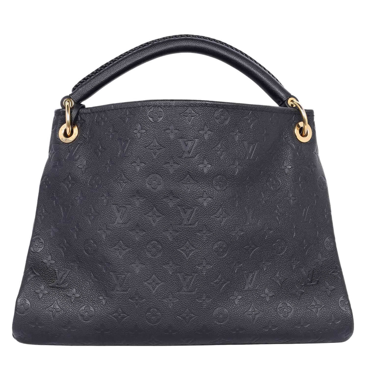 Louis Vuitton Empreinte Artsy MM Black Infini Monogram Shoulder Hobo Bag 2