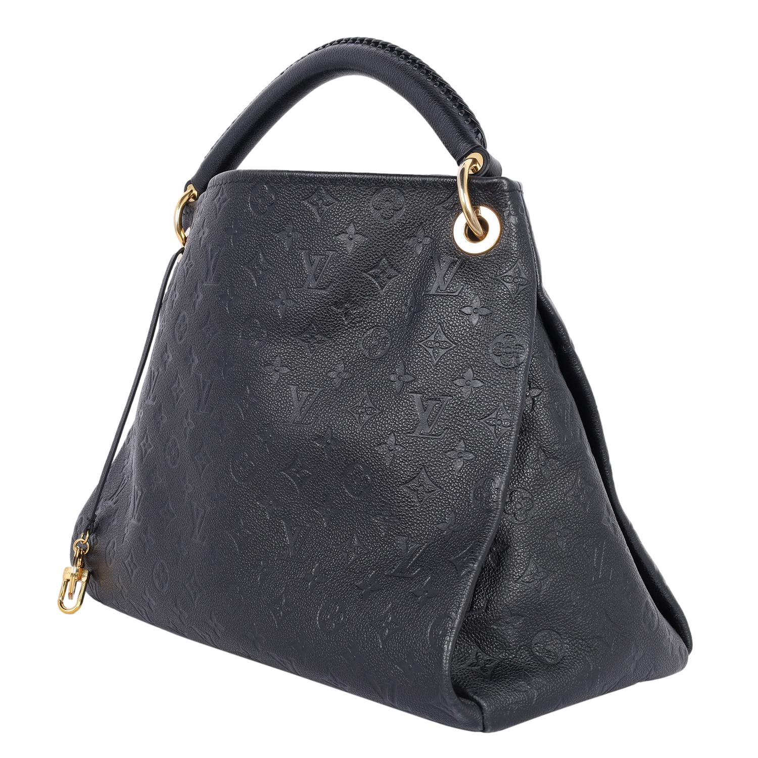 Louis Vuitton Empreinte Artsy MM Black Infini Monogram Shoulder Hobo Bag 5