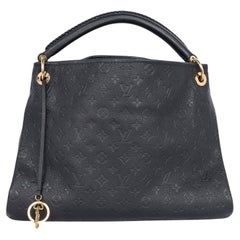 Bolso Hobo Louis Vuitton Empreinte Artsy MM Negro Monograma Infini