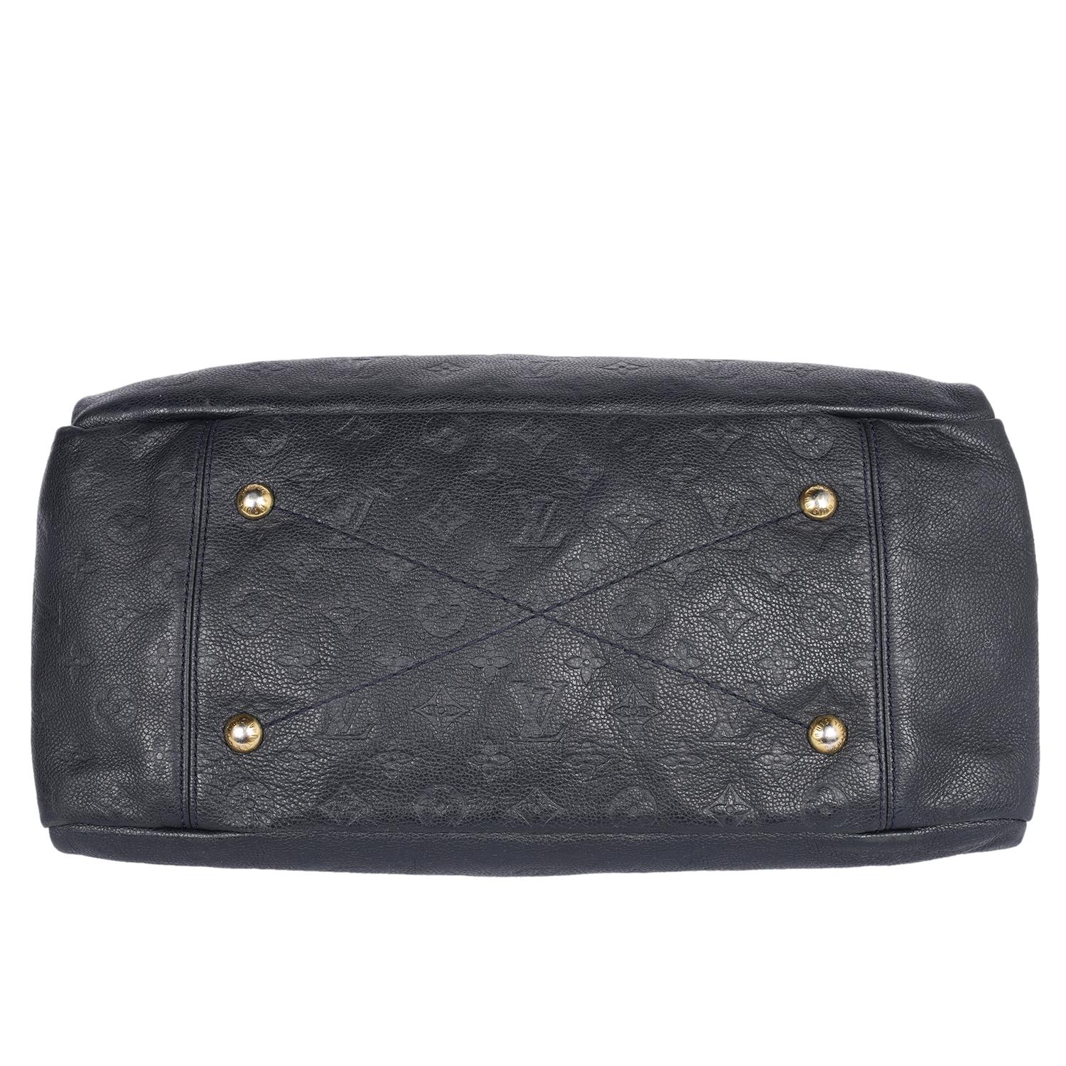 LOUIS VUITTON Empreinte Artsy MM Blue For Sale 6