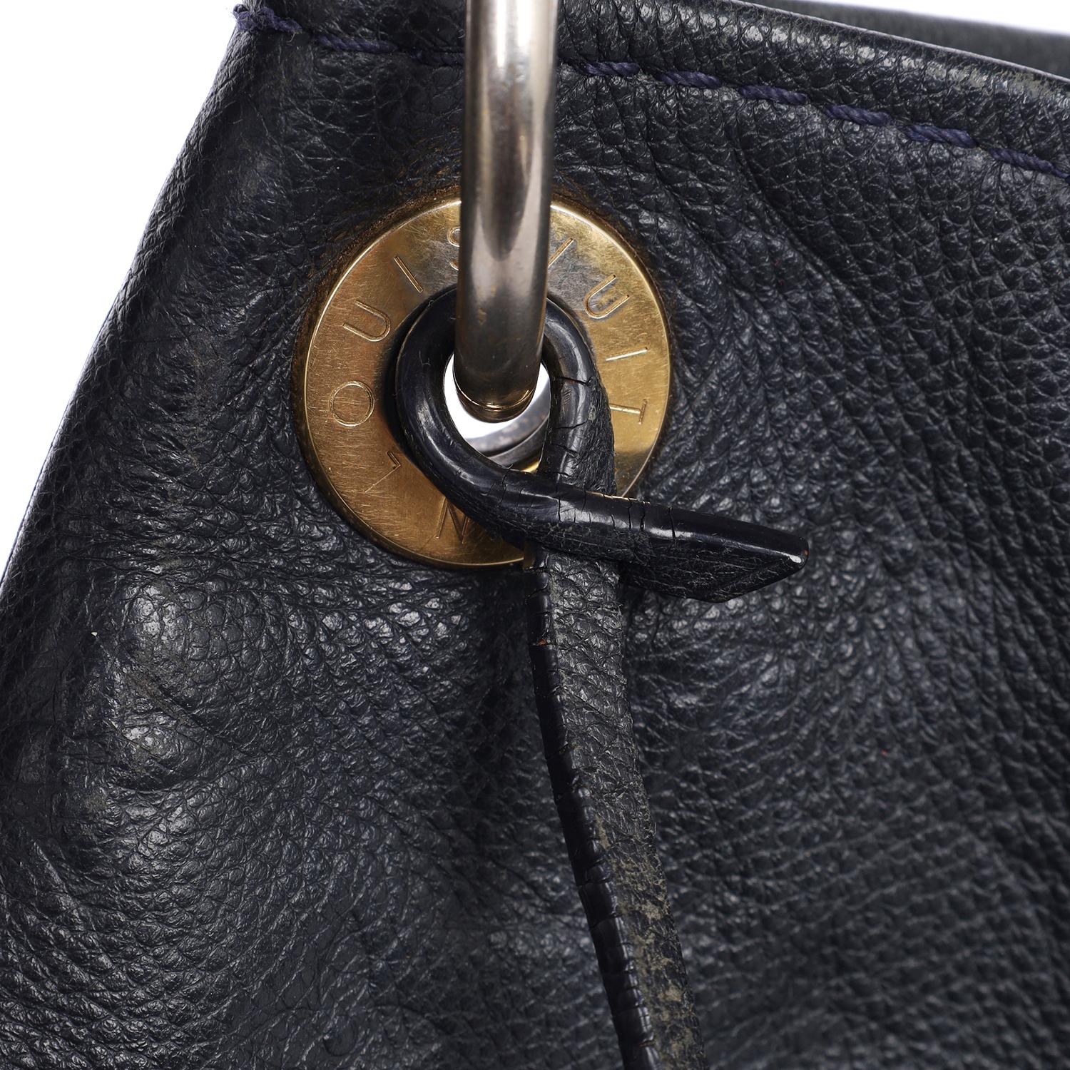 LOUIS VUITTON Empreinte Artsy MM Blue For Sale 8