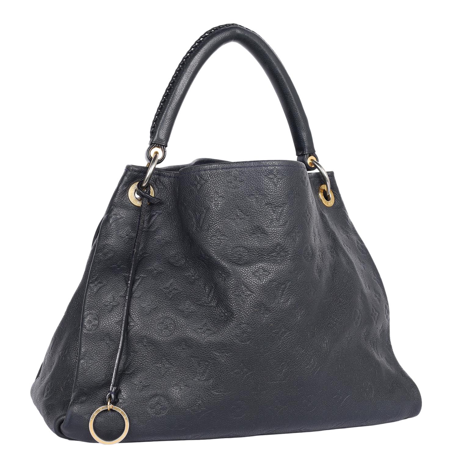 LOUIS VUITTON Empreinte Artsy MM Blue In Fair Condition For Sale In Salt Lake Cty, UT