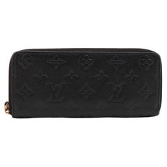 Louis Vuitton Empreinte Clemence Brieftasche Schwarz