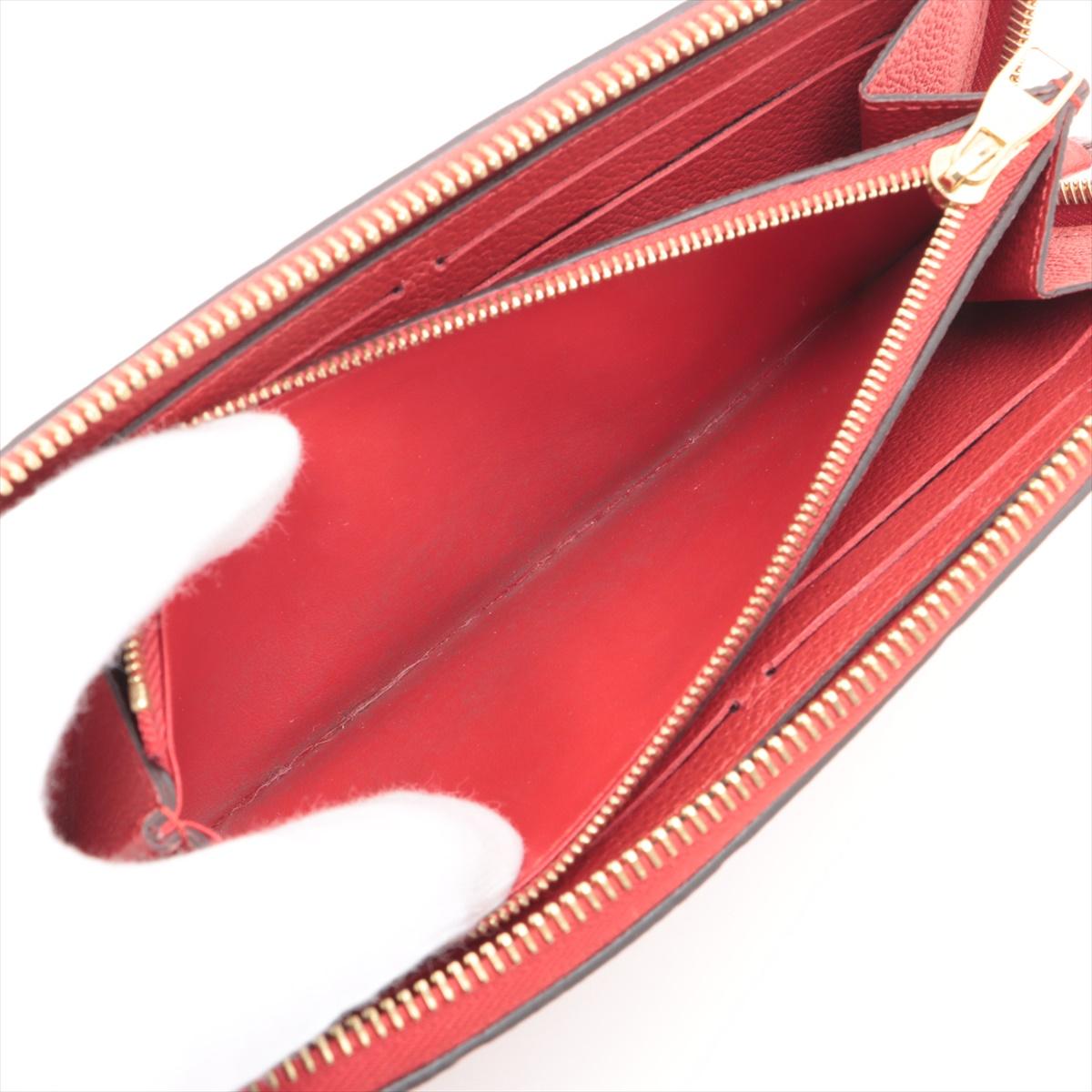 Louis Vuitton Empreinte Clemence Wallet Scarlet For Sale 3
