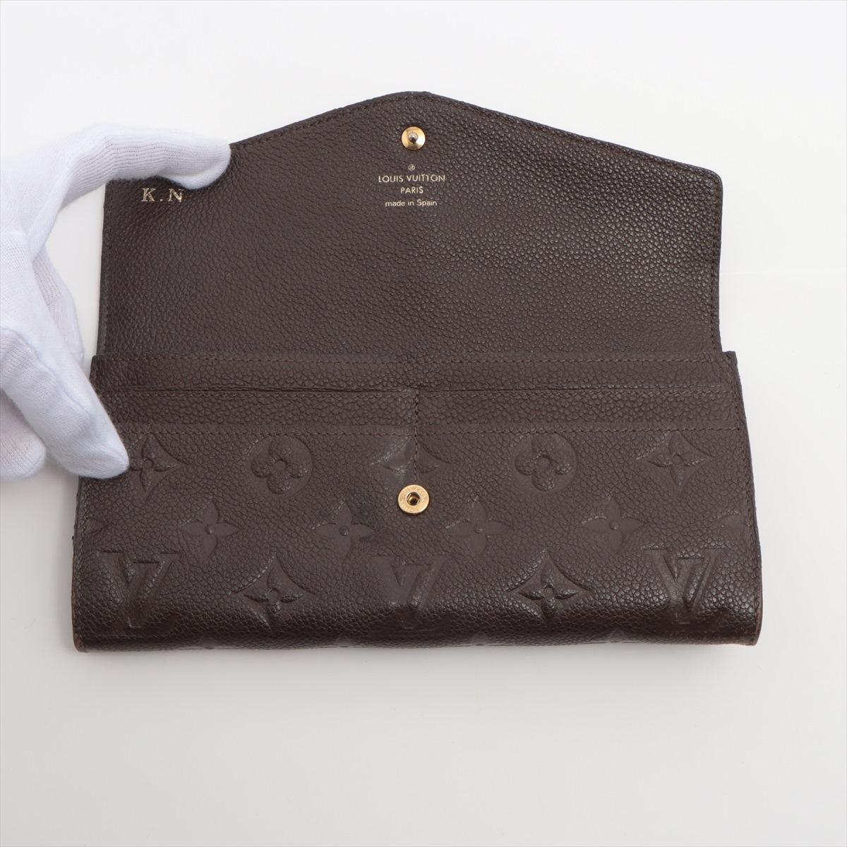 Louis Vuitton Empreinte Curieuse Sarah Brieftasche Damen