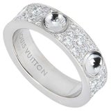 Louis Vuitton LV Monogram Fusion Diamond White Gold Ring at 1stDibs  lv  diamond ring, louis vuitton monogram ring, louis vuitton engagement ring