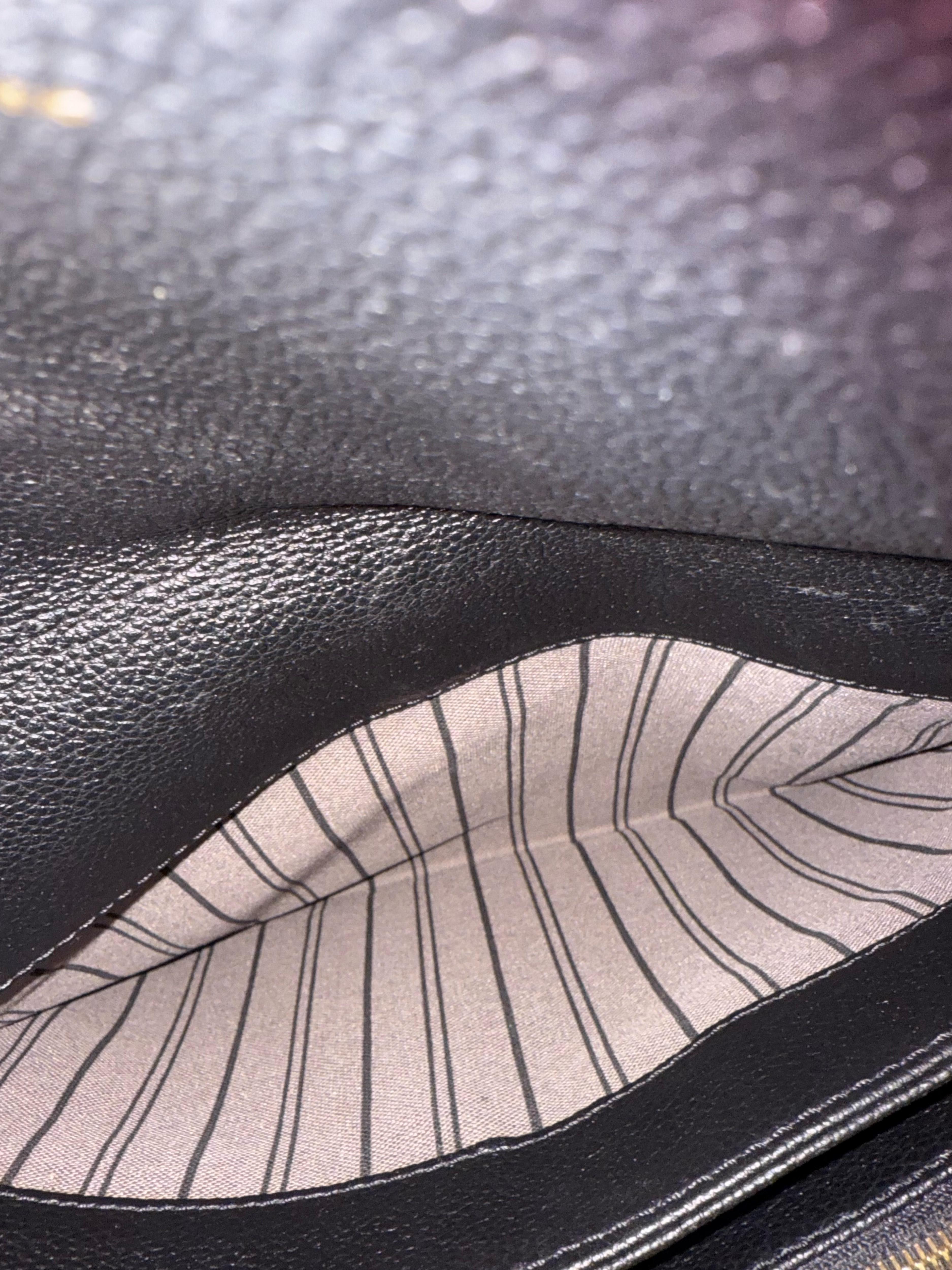 Louis Vuitton Empreinte Fascinante Shoulder Bag Black For Sale 3