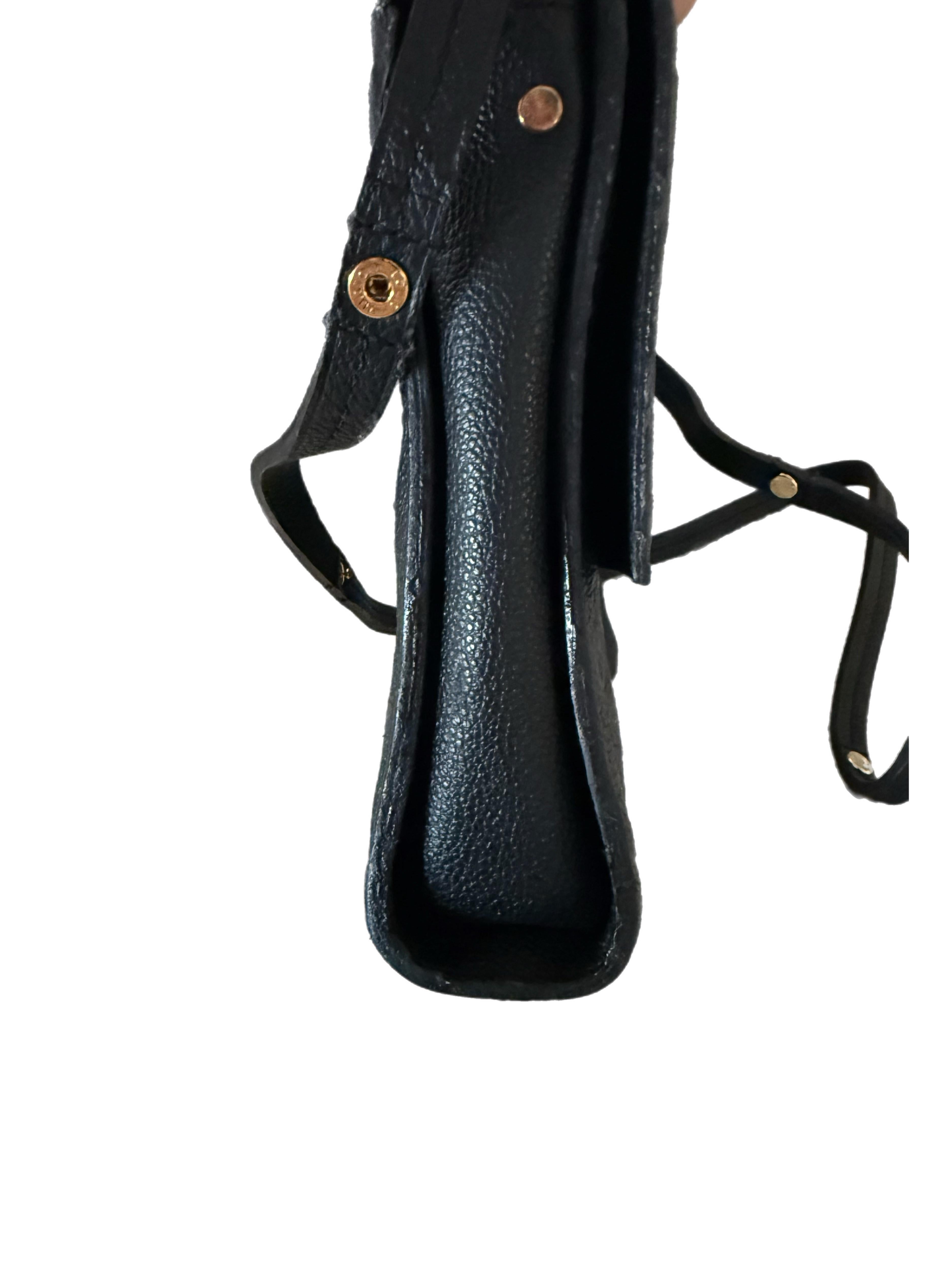 Louis Vuitton Empreinte Fascinante Shoulder Bag Black For Sale 4