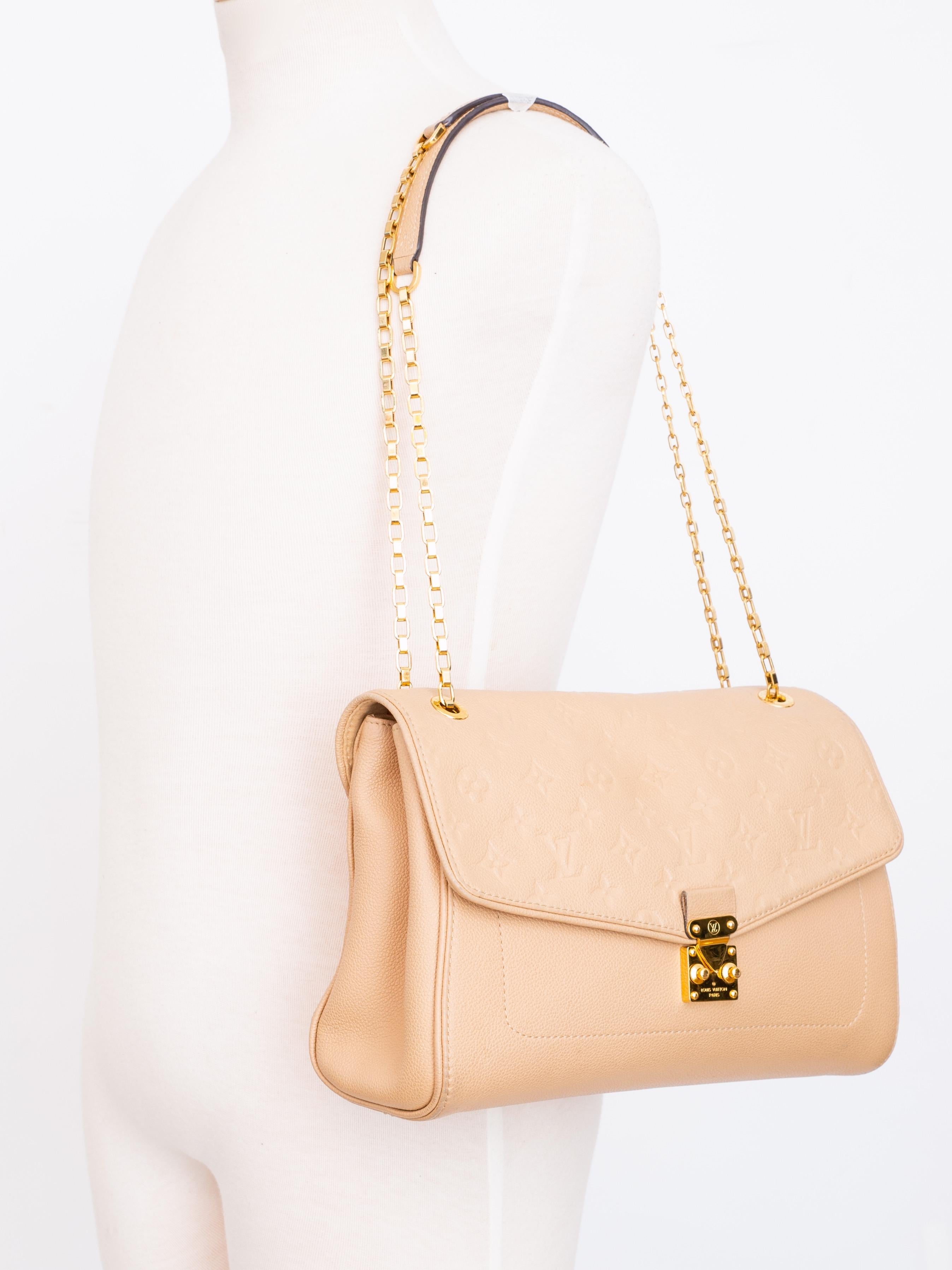 Louis Vuitton Empreinte Leather Dune St Germain MM Bag (2015) For Sale 1