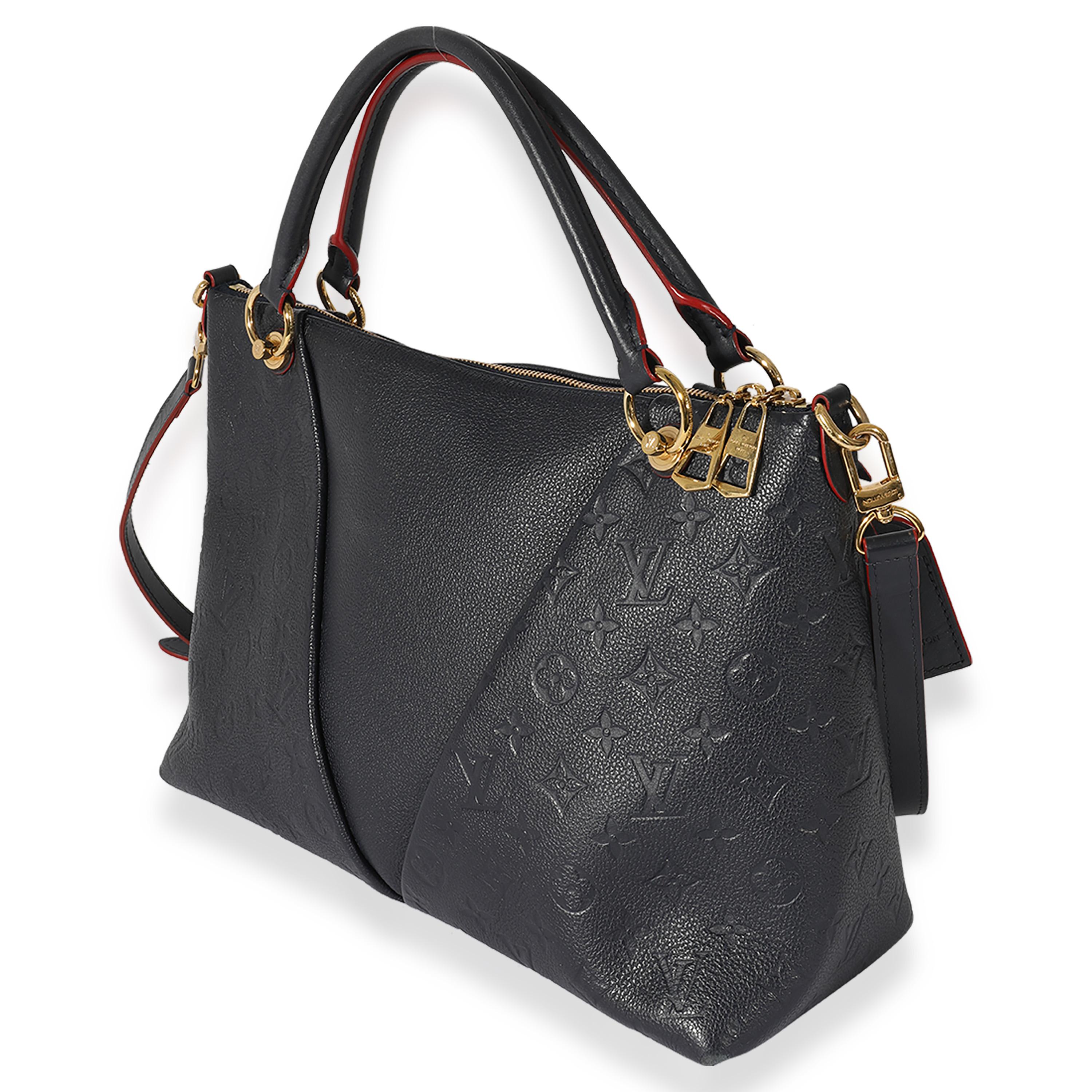 Women's Louis Vuitton Empreinte Marine Rouge MM V Tote