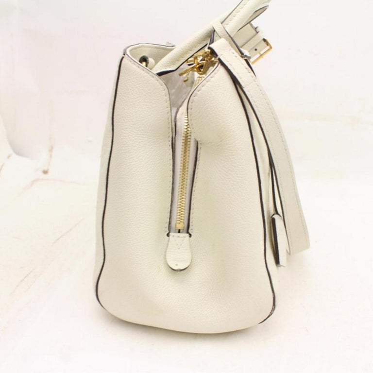 Louis Vuitton Empreinte Mm 2way 865979 White Patent Leather Shoulder ...