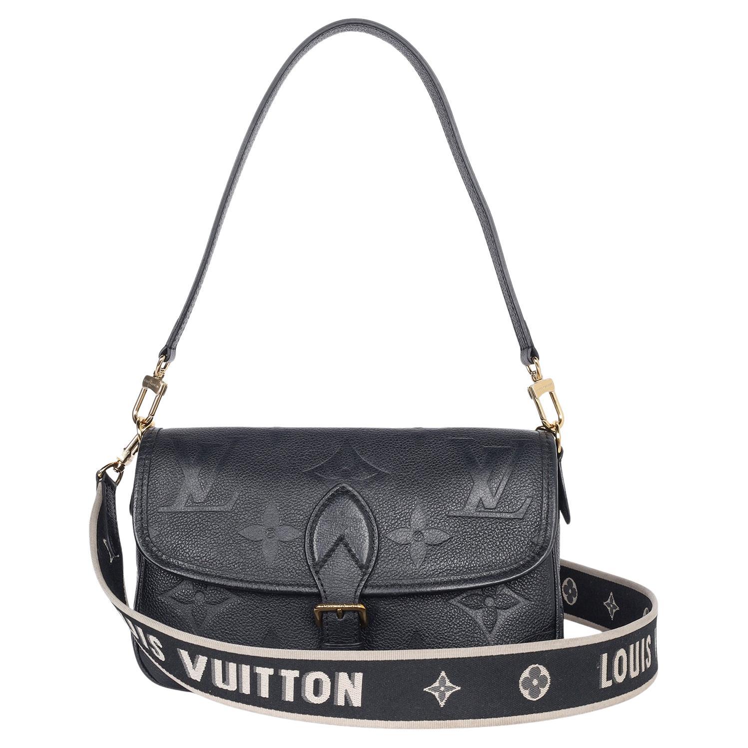 LOUIS VUITTON Empreinte Monogram Diane Black in vendita