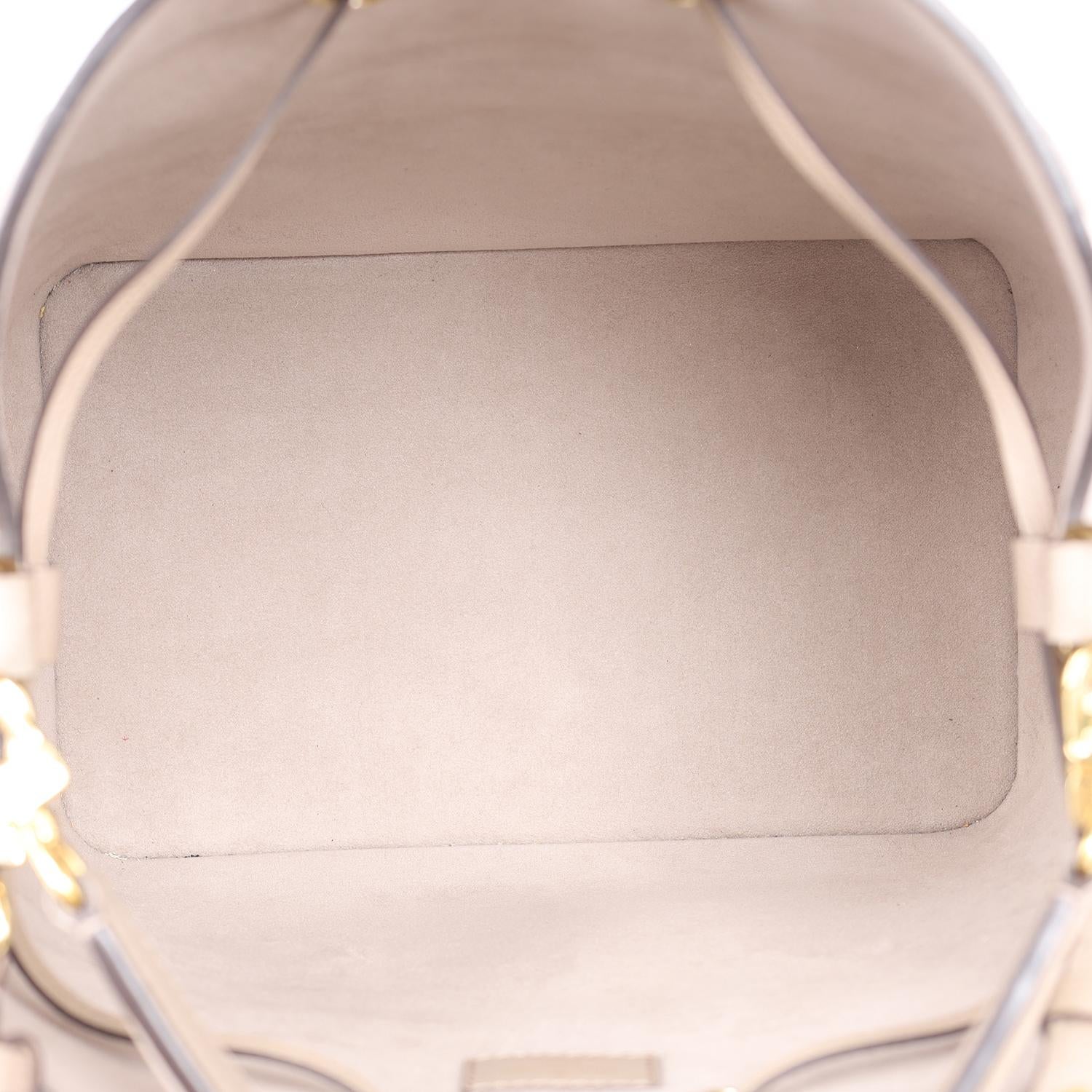 Louis Vuitton Empreinte Monogram Giant NéoNoé MM Tourterelle Creme 8